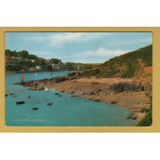 `Sunny Cove, Salcombe` - Postally Used - Totnes 14th August 1967 Devon Postmark - Salmon Postcard.