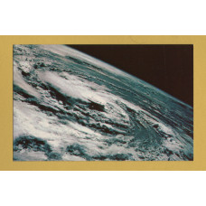 `Nature`s Fury - An Atlantic Hurricane` - Postally Unused - Plastichrome Postcard.