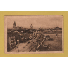 `517. KOLN, LEYSTAPEL` - Postally Used - Military Mail - Censor Frank - Dated 7/9/19 - Bremer & Co. Postcard.