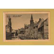 `Bruges, - Quai du Rosaire.` - Postally Unused - U.P.B. Postcard.