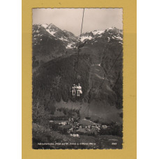 `Schindlerbahn, Blick auf St Anton am Arlberg 1304m` - Postally Unused - KTV Postcard.