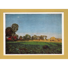 `Carrying Corn - Ford Maddox Brown` - Postally Unused - Tate Gallery Postcard.