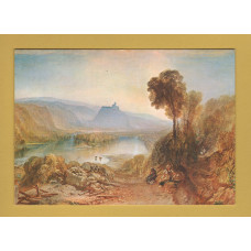 `Prudhoe Castle - J.M.W.Turner` - Postally Unused - The Medici Society Ltd Postcard.