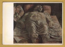 `Milan, Brera Art Gallery - Dead Christ by Andrea Mantegna` - Postally Unused - A.Matello Postcard.