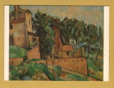 `The House at Bellevue by Paul Cezanne` - Postally Unused - Editions d`Art Postcard.
