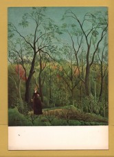 `Walk in the Forest (1886) by Henri Rousseau` - Postally Unused - Editions d`Art Postcard.