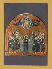 `Christ in Glory by J.Six` - Postally Used-1976 - Mexichrome Postcard.