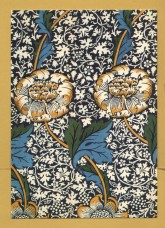 ``KENNET` - Printed Cotton, Velveteen and Woven Silk, Designed by William Morris - Postally Unused - V&A Postcard. ``KENNET` - Printed Cotton, Velveteen and Woven Silk, Designed by William Morris - Postally Unused - V&A Postcard.