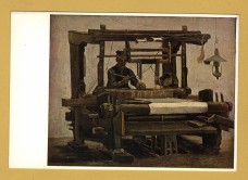 `The Loom by Vincent Van Gogh` - Postally Unused - Rijksmuseum Postcard.
