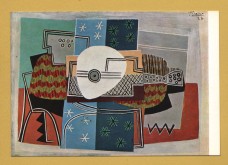 `Compostion 1924 by Pablo Picasso` - Postally Unused - Stedelijk Museum,Amsterdam Postcard.