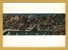 `Florence, Uffizi Gallery - The Thebaid by Gherardo Starnina` - Postally Unused - Nova LVX Postcard. `Florence, Uffizi Gallery - The Thebaid by Gherardo Starnina` - Postally Unused - Nova LVX Postcard.