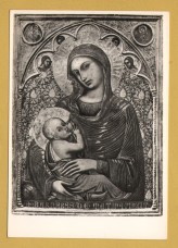 `Pisa, National Museum of St Barnabas of Modena - Madonna and Child` - Postally Unused - Magit Postcard.