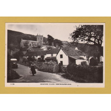 `Kewstoke Village, Weston-Super-Mare` - Postally Unused - H.J. Series Postcard