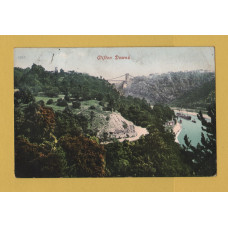 `Clifton Downs` - Postally Used but Stamp Removed - Unknown Producer