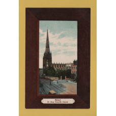 `Bristol - St. Mary Redcliffe Church` - Postally Unused - The Milton "Artlette-Glazette" Postcard