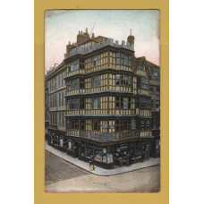 `Old Dutch House, Bristol` - Postally Used but Stamp Removed - 1906 Postmark - B.B London Postcard