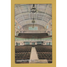 `Plumstead - Central Hall Interior (North View)` - Postally Used - ?? ? 1906 Postmark - Woolwich Postcard