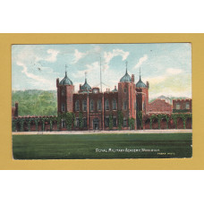 `Royal Military Academy, Woolwich` - Postally Used - Woolwich March 17th 1905 Postmark - Molyneux Brothers Postcard