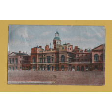 `Horse Guards from St James`s Park, London` - Postally Used - Woolwich 26th December 1906 Postmark - Unknown Producer
