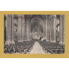 `Bristol Cathedral Showing New Screen` - Postally Used - Bristol 26th December 1907 Postmark - Unknown Producer
