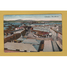 `Gibraltar, The Market` - Postally Unused - Millar & Lang Ltd Postcard.
