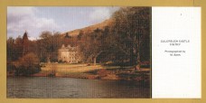 `A Limited Edition Postcard - Culcreuch Castle, Fintry`- Postally Unused - Noel Tatt Ltd Postcard.