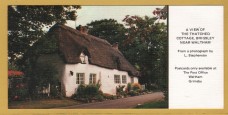 `A Limited Edition Postcard - A View of The Thatched Cottage, Brigsley, Near Waltham`- Postally Unused - Noel Tatt Ltd Postcard.