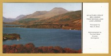 `A Limited Edition Postcard - An Autumn View of Ben Lomond From Inchcailloch Loch Lomond`- Postally Unused - Noel Tatt Ltd Postcard.
