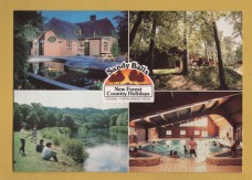 `Sandy Balls - New Forest Country Holidays - Godshill, Fordingbridge, Hants`- Postally Unused - Sandy Balls Postcard.