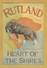 `RUTLAND - Heart of the Shires`- Postally Unused - Interprint Postcard.