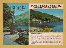 `LOCHABER - The Best of the Highlands - Tobar nan ceann - The Well of Heads`- Postally Unused - Whiteholme Postcard.