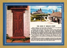 `The John O`Groats Story`- Postally Unused - Colourmaster Postcard.