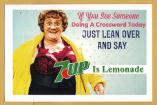 `Mrs Brown`s Boys - If You See Someone Doing A Crossword Today.....`- Postally Unused - Promo Postcard.