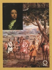 `Shell - Great Britons - John Churchill - 1st Duke of Marlborough (1650-1722) - 1972`- Postally Unused - Shell Postcard.