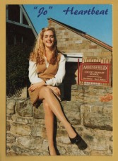 `Heartbeat - "JO" - T.V Location, Goathland, North Yorkshire` - Postally Unused - Nigel Allison Postcard.