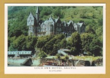 `Loch Awe Hotel, Argyll - Scotland`- Postally Unused - Lochs and Glens Holidays Postcard.