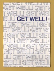 `Get Well by Emanuele Gori` - Postally Unused - Athena Postcard. `Get Well by Emanuele Gori` - Postally Unused - Athena Postcard.