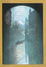 `India House, Pierre Adolphe Valette 1912` - Postally Unused - Manchester Art Gallery Postcard