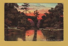 `Cromwell`s Bridge, Glengariff, E.Longstaff` - Postally Used - Greenwich S.O.S 15th August 1906 Postmark - S.Hildesheimer & Co. Postcard