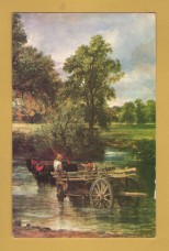 `The Haywain (detail) by John Constable` - Postally Unused - Unknown Producer