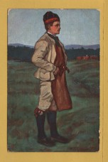 `The Nordic Museum, Summer Costume from Mora Parish - The Valleys` - Postally Unused - Granbergs Konstindustri-Aktiebolags Forlag Postcard.