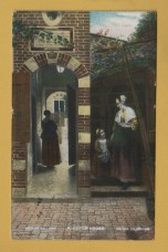 `National Gallery - A Dutch House by Pieter De Hoogh` - Postally Used-1906 - G.D&D Postcard.