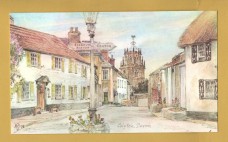 `Colyton, Devon by Harold Sheild` - Postally Unused - Harold Sheild Postcard.