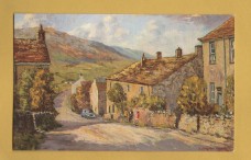 `Hubberholme, Upper Wharfdale by E.Charlton Taylor` - Postally Unused - Post Office Postcard. `Hubberholme, Upper Wharfdale by E.Charlton Taylor` - Postally Unused - Post Office Postcard.