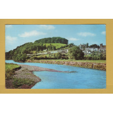 `View From The River, Llandeilo` - Postally Used - Llandeilo 1st July 1968 Postmark - Producer Unknown