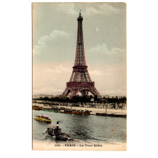 `109. Paris. - La Tour Eiffel` - Postally Unused - Unknown Producer