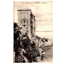 `3. Musee Oceanograpique de Monaco - Cote Ouest` - Postally Unused - Giletta Phot Postcard