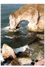 `Sea Arch on the North Antrim Coast, near Portrush` - Postally Used - Real Ireland Postcard