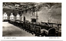 `St Donat`s Castle. Banqueting Hall` - Postally Unused - National Magazine Co Ltd Postcard