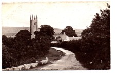`Widecombe In The Moor` - Postally Unused - Chapman and Sons Photographic Publishing Postcard.